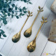 Cuillère dorée gravée – demoiselle d'honneur