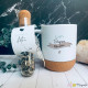Kit mug + infuseur à thé – puéricultrice