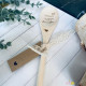 Cuillère en bois gravée – merci aidé grandir 