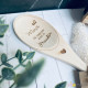 Cuillère en bois gravée – merci aidé grandir 