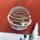 Boule de Noël Spirale en bois - grands-parents