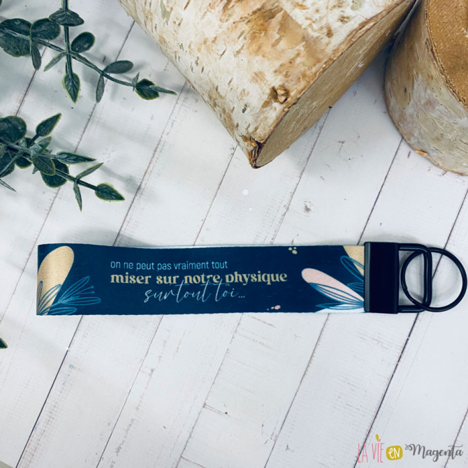 Porte-clés lanière - miser sur le physique