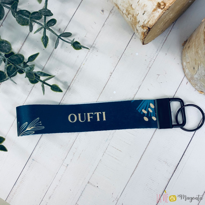 Porte-clés lanière - propriétaire et fauché