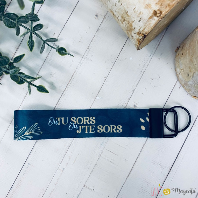 Porte-clés lanière - ou tu sors