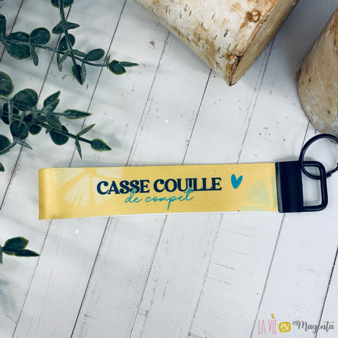 Porte-clés lanière - en voiture Simone