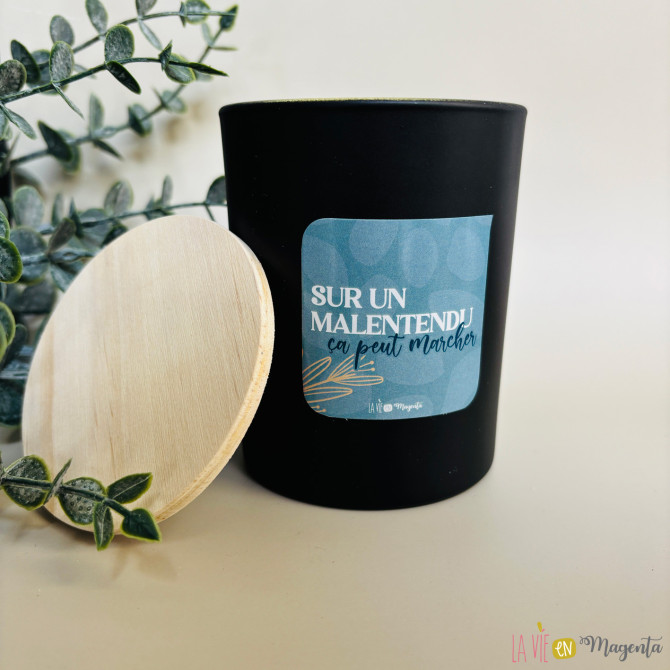 Bougie sur un malentendu ca peut marcher