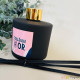 Diffuseur parfum noir – Collegue en OR