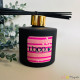 Diffuseur parfum noir –Logo en or