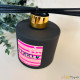Diffuseur parfum noir –Logo en or