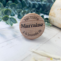 Bouchon - Pas touche à la bouteille de Taty