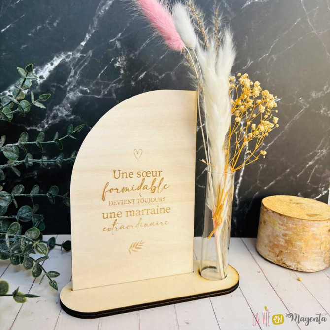 Soliflore fleurs séchées Soeur Marraine