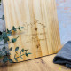 Planche apéro en bois gravée – Cadeau Mamy