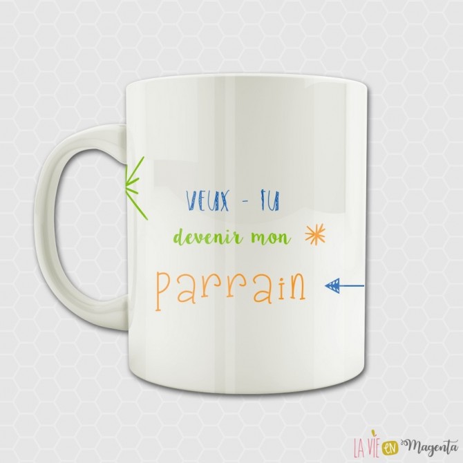 Mug Veux-tu être mon parrain ?