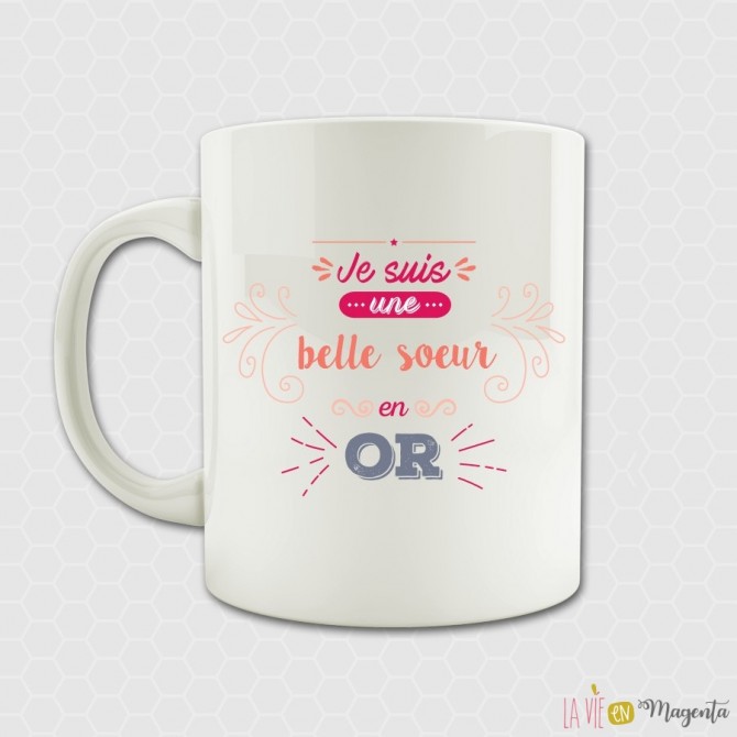 Mug Un belle soeur en or