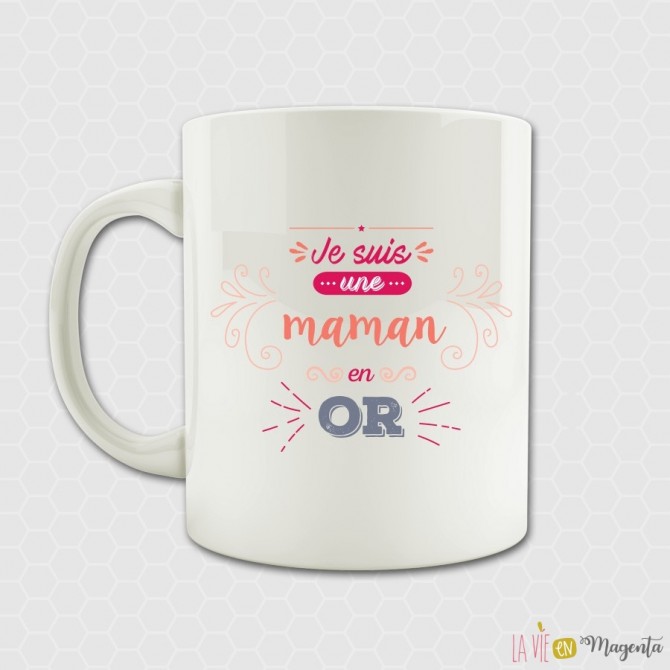 Mug Une maman en or