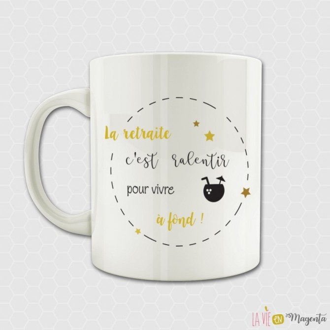 Mug - Retraite à fond