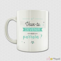 Mug - Veux-tu être mon parrain ?