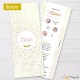 Faire-part Paillettes