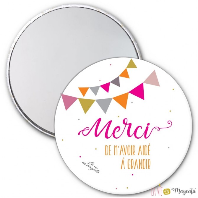 Miroir merci de m'avoir aidé à grandir