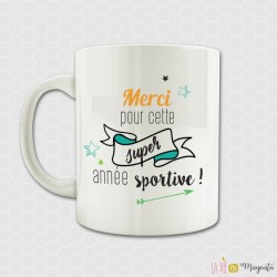 Mug - Merci pour cette super année sportive