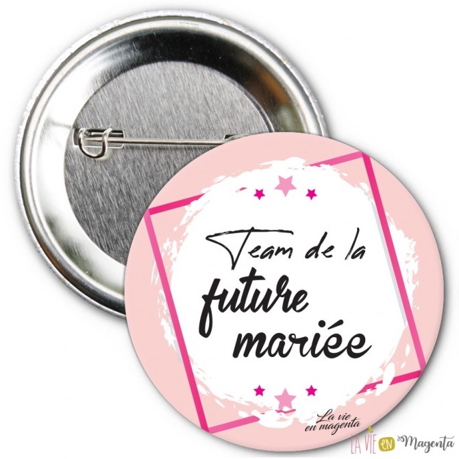 Badge Team de la Future mariée