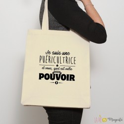 Sac shopping puéricultrice pouvoir