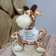 Peluche Girafe - Tu seras bientôt grand frère