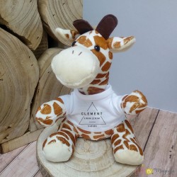 Peluche girafe - informations naissance