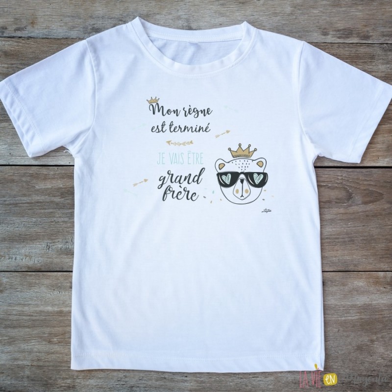 T shirt grand frere petite 2025 soeur