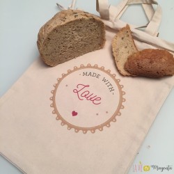 Sac à pain - Made with love