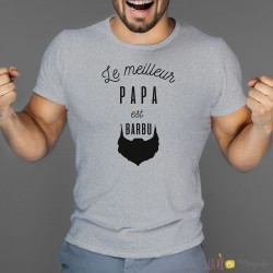 T-shirt Papa barbu