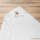 Cape de bain-saute mouton