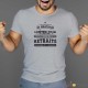 T-shirt retraite métier dangereux