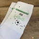 Chaussettes L'homme parfait joue football