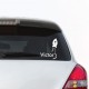 Bébé à bord Abeille Prénom - Stickers voiture