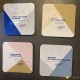 Sous-verre triangles 