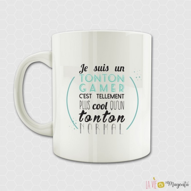 Mug - Je suis un tonton gamer