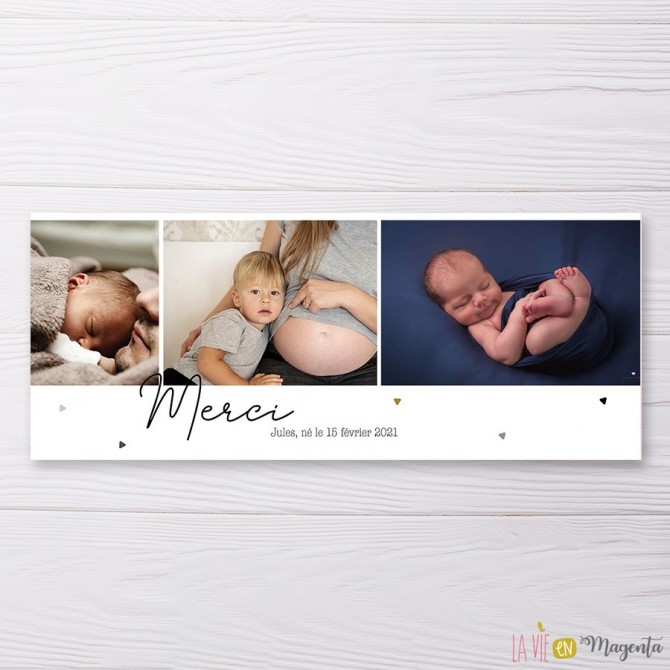 Remerciement triangles