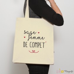 Sac shopping sage-femme de compet