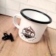 Mug rétro demande de parrain - annonce grossesse