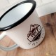 Mug rétro demande de parrain - annonce grossesse