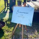 Panneau bienvenue-Etre heureux