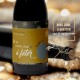 Etiquette de vin grand mère - Noel