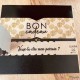 Bon cadeau noir demande parrain