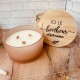 Bougie parfumée Ici le bonheur est fait maison