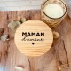 Bougie parfumée Maman d'amour 15cm
