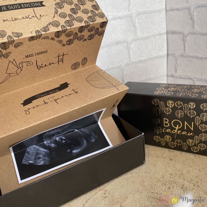 Boite 'bon cadeau' - grands-parents