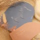 Faire-part mariage Dusty Blue et blush
