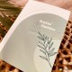 Faire-part mariage - Rondeur sauge