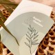 Faire-part mariage - Rondeur sauge
